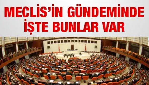 TBMM'nin bu haftaki yoğun gündemi yarın başlıyor!