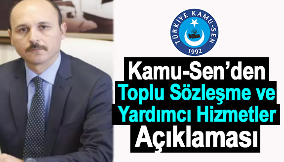 Talip Geylan'dan toplu sözleşme ve yardımcı hizmetler sınıfı açıklaması!