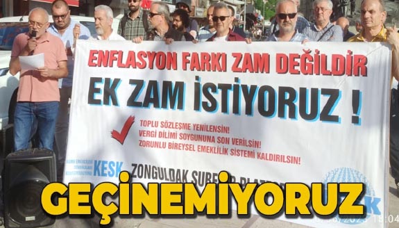 Memurlardan geçinemiyoruz eylemi: En düşük maaş 35 bin TL olmalı