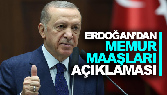 Cumhurbaşkanı Erdoğan'dan canlı yayında memur maaşları açıklaması