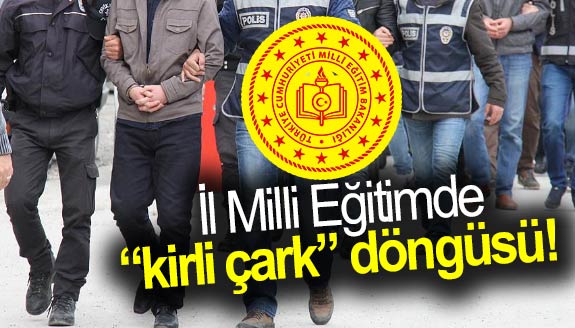 İl Milli Eğitim Müdürlüğündeki “kirli çark” döngüsü!