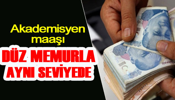 Akademisyenin maaşı, düz memur ile aynı seviyede! İşte maaş aralıkları