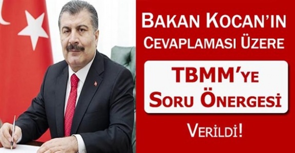 Sağlık personeli alımı için TBMM'ye soru önergesi verildi