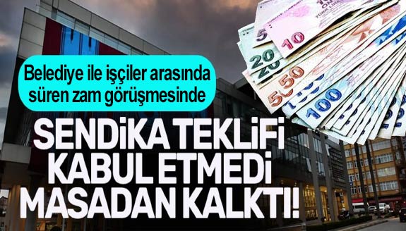 Maaşlara zam pazarlığında flaş gelişme! İşçi sendikası masadan kalktı