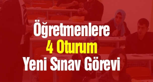 Öğretmenlere 4 yeni sınav görevi duyurusu AUGİS 25-26 Mayıs 2019