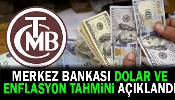 Merkez Bankasının yıl sonu dolar ve TL tahmini yükseldi!