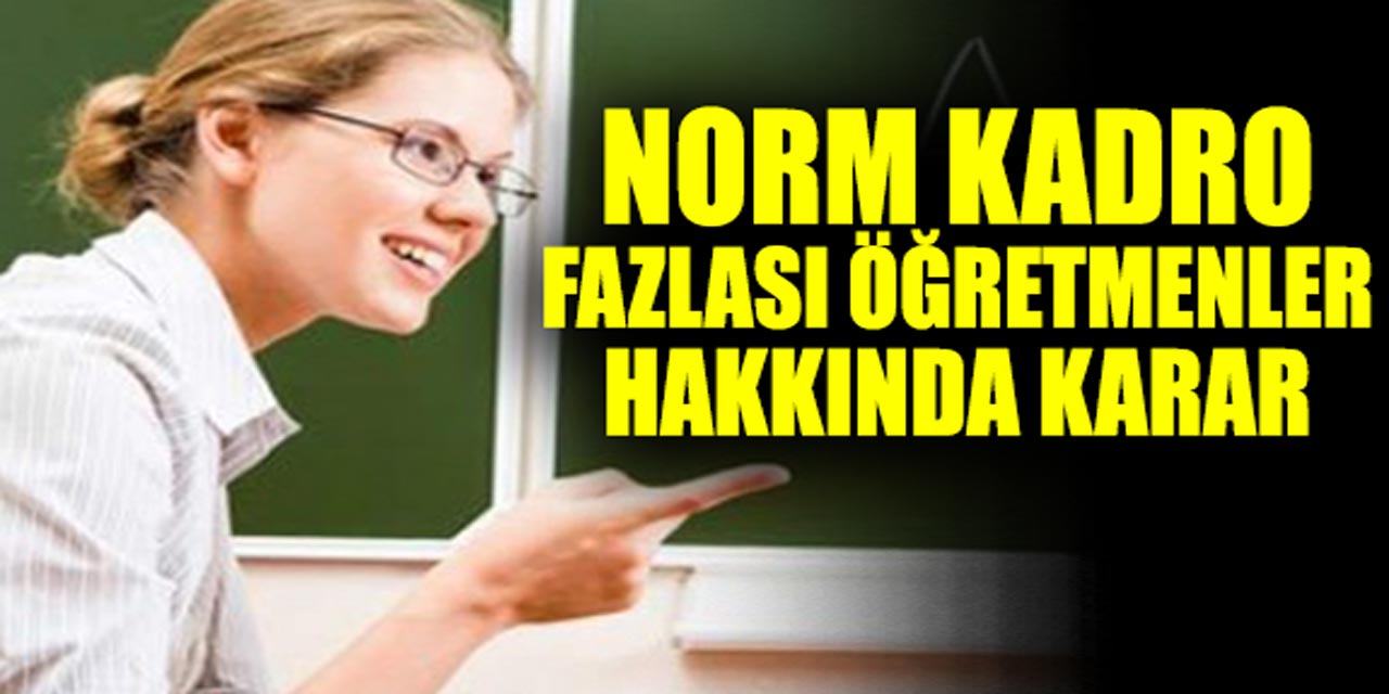 Norm Kadro Fazlası Öğretmenler Hakkında MEB'den Önemli Yazı