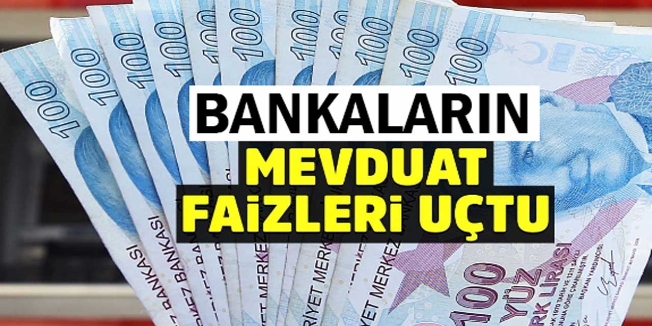 Banka faizleri çıldırdı! Mevduat faiz oranları yüzde 46'ya dayandı!