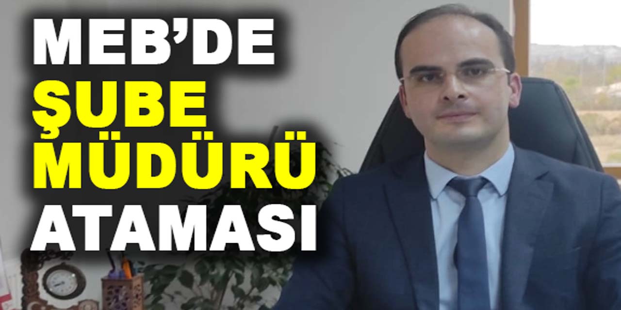 Arge personeli, il milli eğitim müdürlüğüne şube müdürü atandı!