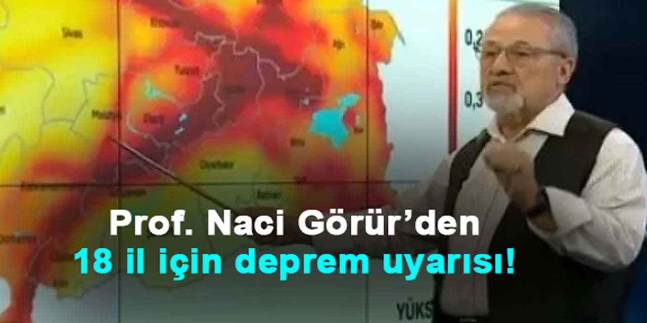 Prof. Naci Görür’den 18 il için deprem uyarısı: Ağlaya ağlaya anlattı...