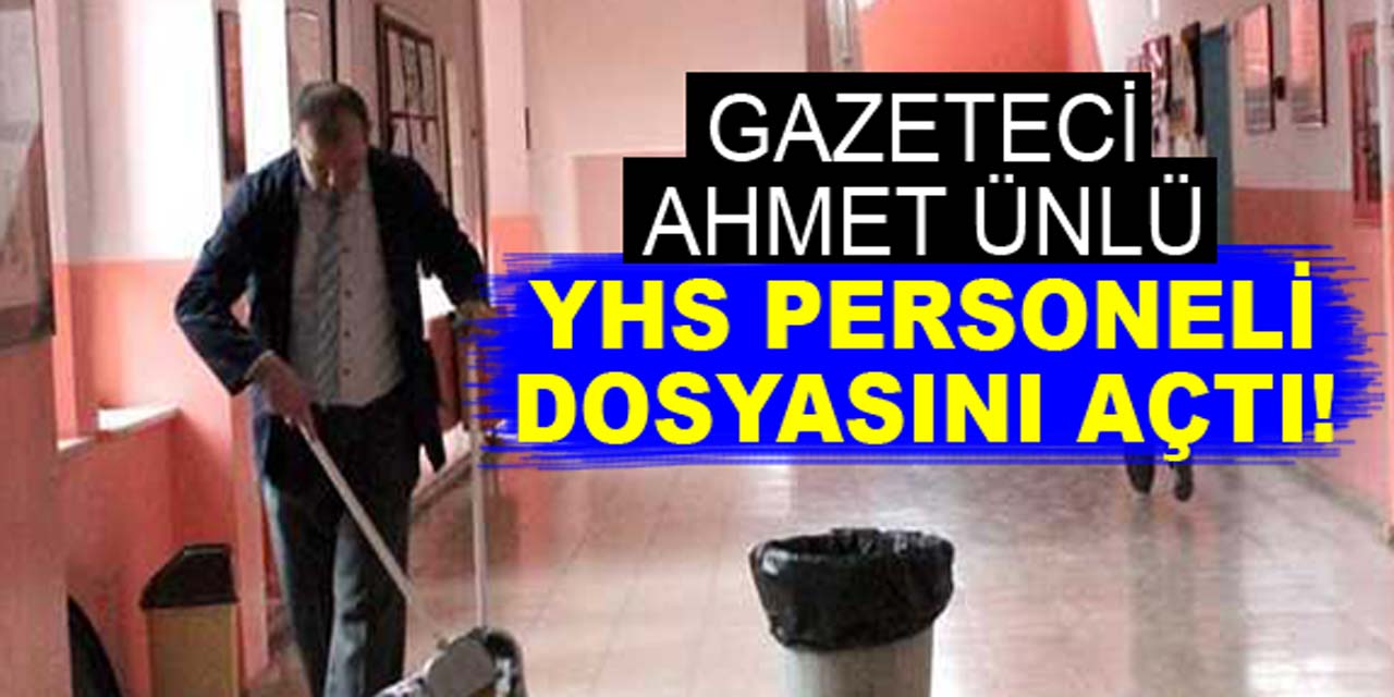 Yenişafak'tan Ahmet Ünlü, yardmcı hizmetler sınıfı dosyasını açtı