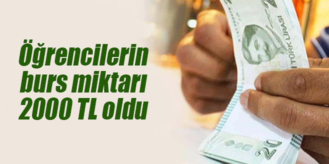 Öğrencilere müjde! Burs miktarı 2 bin TL oldu: Üstelik karşılıksız...