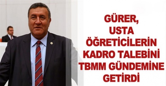 Usta Öğreticilerin Kadro Talebi İçin Kanun Teklifi (9 Mayıs 2019)