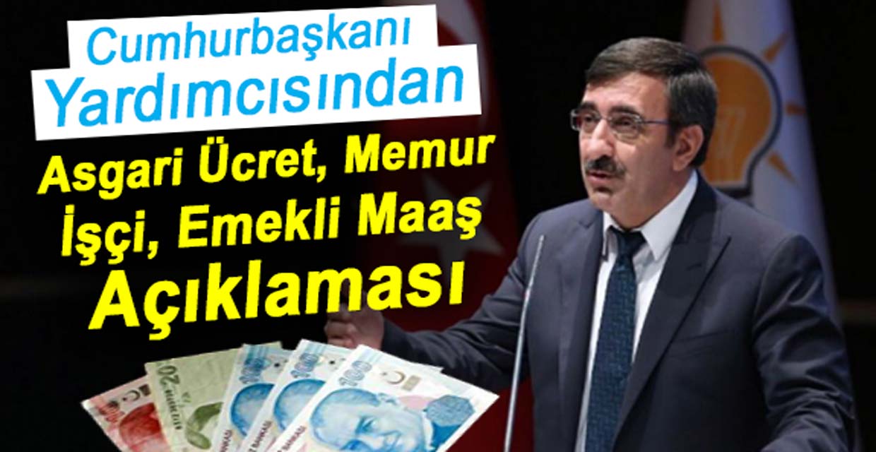 Cumhurbaşkanı Yardımcısından dikkat çeken açıklamalar:  İşçi, memur, emekli ve asgari ücret zammı…