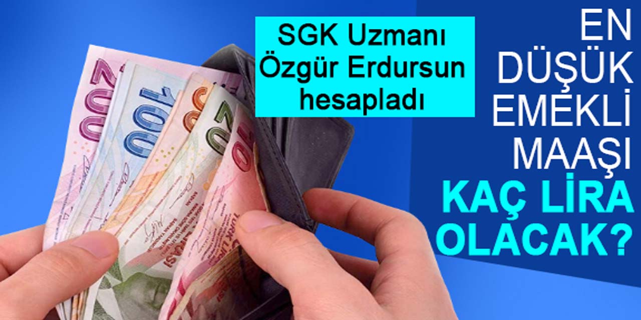 Emeklileri Heyecanlandıran Hesaplama: SGK Uzmanı Özgür Erdursun, Yeni Yılda En Düşük Emekli Maaşını Açıkladı