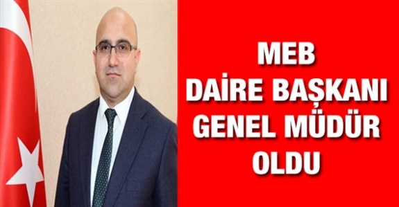 Bakan Ziya Selçuk'un görevden aldığı Daire Başkanı, Genel Müdür oldu