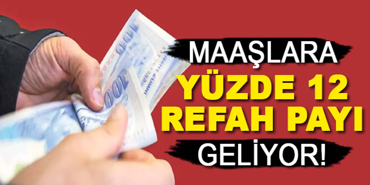 Uzman isim açıkladı: Maaşlara yüzde 12 refah payı geliyor!