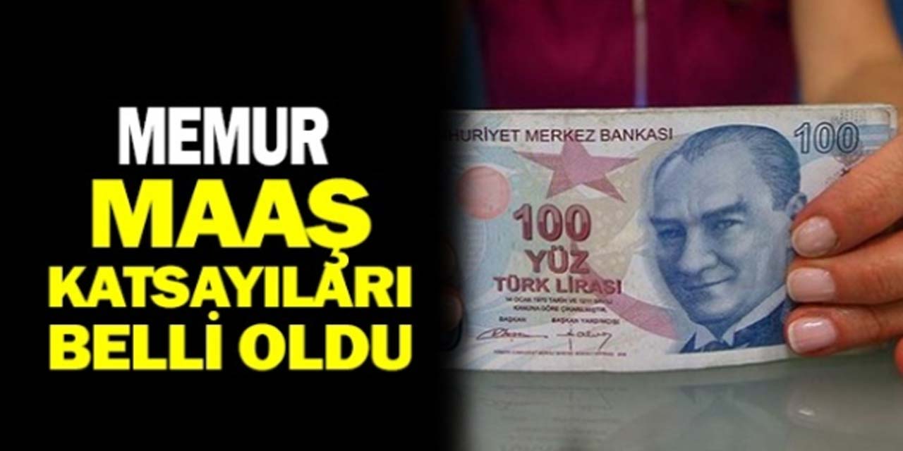 2024 Ocak memur maaş katsayıları çizelgesi ve genelge yayımlandı