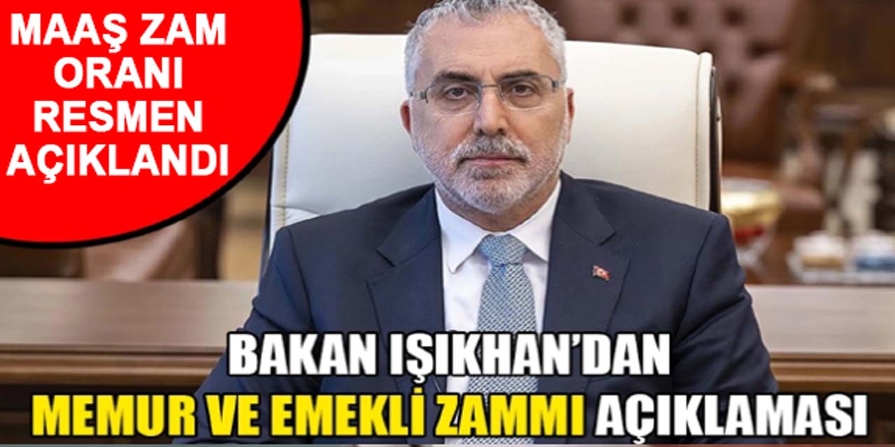 Çalışma Bakan'ından son dakika memur zammı açıklaması