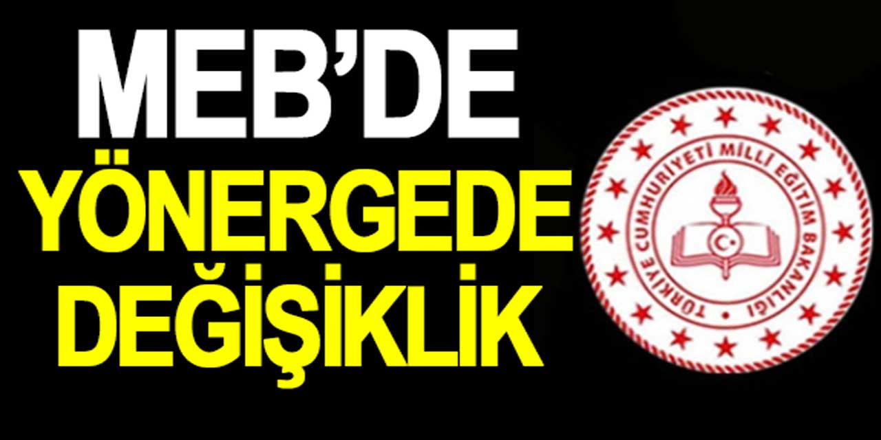 Okul müdürleri dikkat! MEB'de önemli yönerge değişikliği