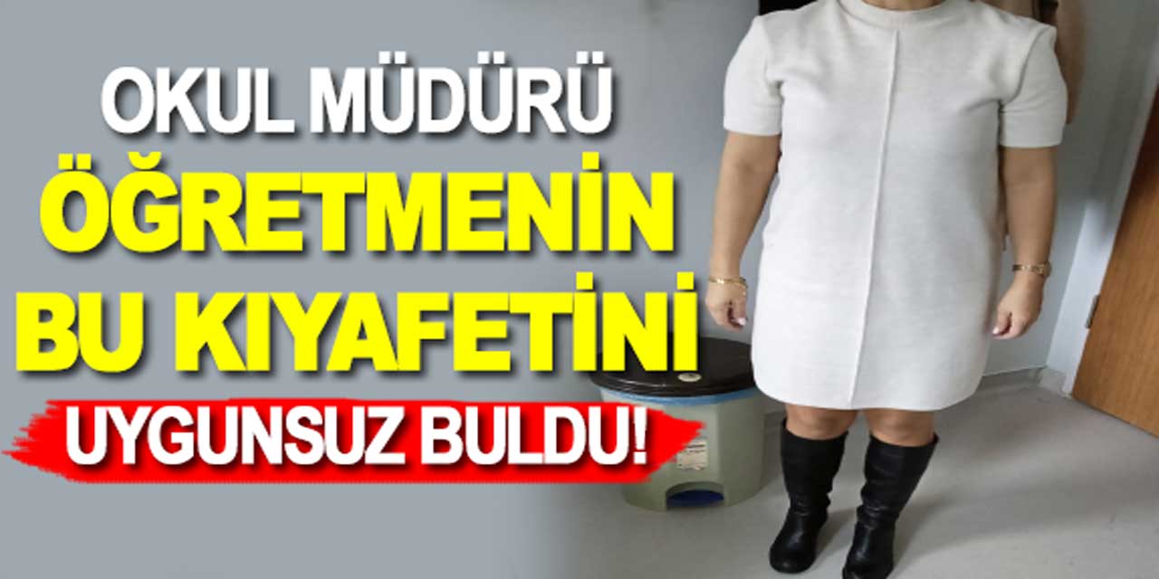 Okul Müdürü, Öğretmenin Bu Kıyafetini Uygunsuz Bularak Uyardı!