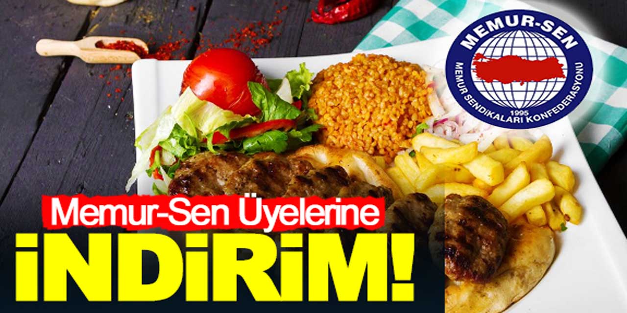 Memur-Sen'den Bir Kazanım Daha! Memur-Sen Üyelerine İndirimli Pide, Izgara, Kahvaltı Anlaşması İmzalandı!