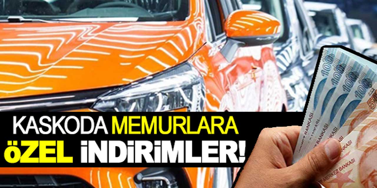 Öğretmenler, memurlar ve sağlık çalışanları dikkat! Kaskoda yüzde 35'e varan indirim müjdesi?