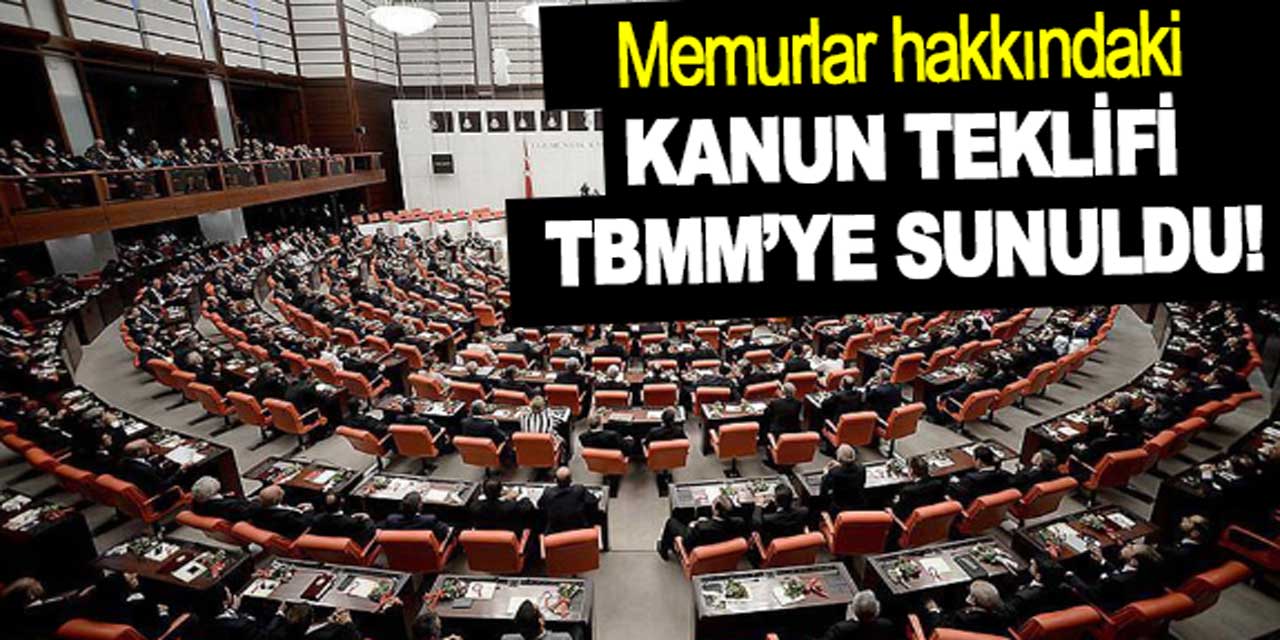 Memurlarla ilgili heyecaN verici gelişme: Disiplin affı TBMM' ye sunuldu