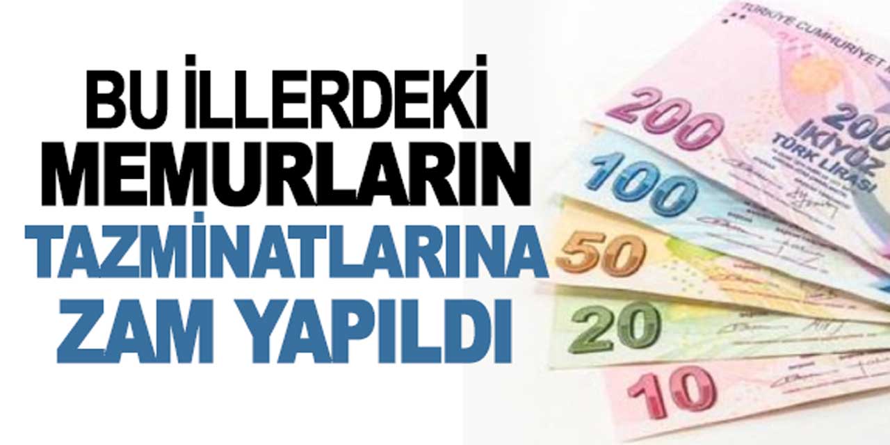 7 ilde memurların yüzünü güldüren gelişme! Maaşlara ek zam yapıldı...