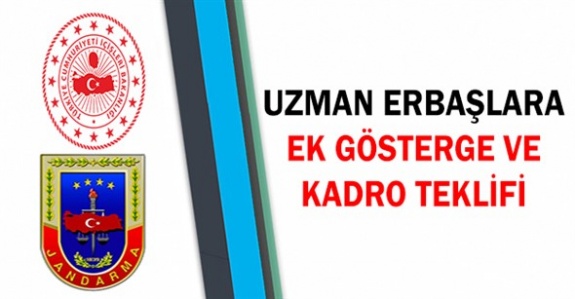 Uzman Erbaşlara Ek Gösterge, Kadro ve Zati Tabanca İçin Kanun Teklifi