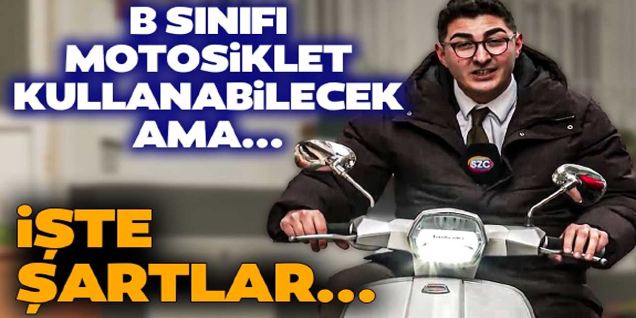 MEB'den dikkat çeken yazı: İşte, B sınıfı ehliyet ile A1 sınıf motosiklet kullanabilme şartları...