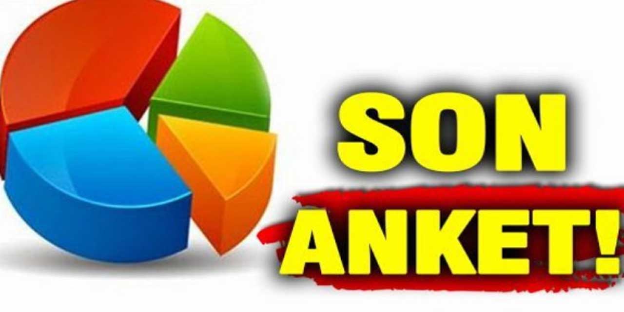 Yöneylem Araştırma son anket: Birinci parti 3,5 puan fark attı!