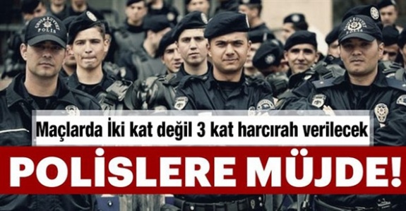 Maçlarda görevli polislere müjde! Verilecek harcırahı 3 kat artıran kanun teklifi TBMM'de kabul edildi!