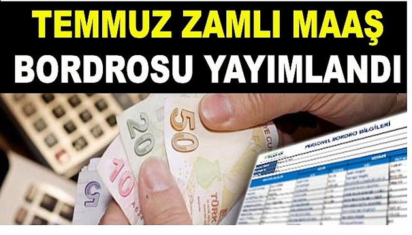 Temmuz 2024 maaş bordroları yayınlandı! Yeni zamlı maaşlar tek tek netleşti