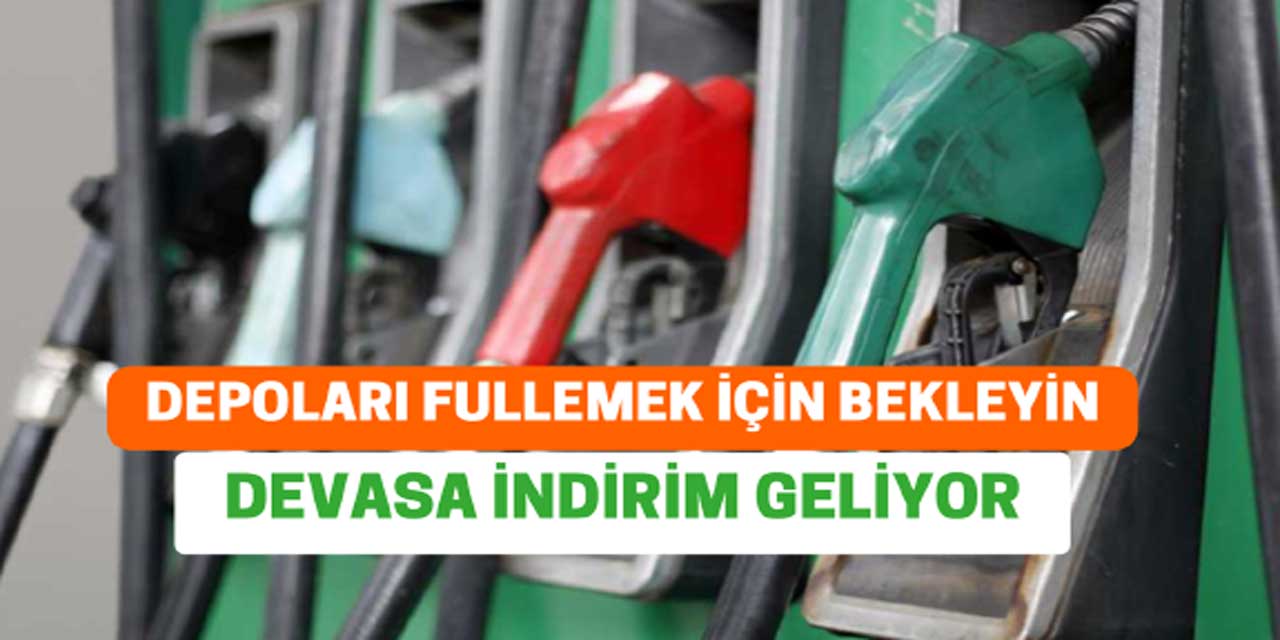 Depoları Doldurmak İçin Bekleyin! Benzine Büyük İndirim Geliyor