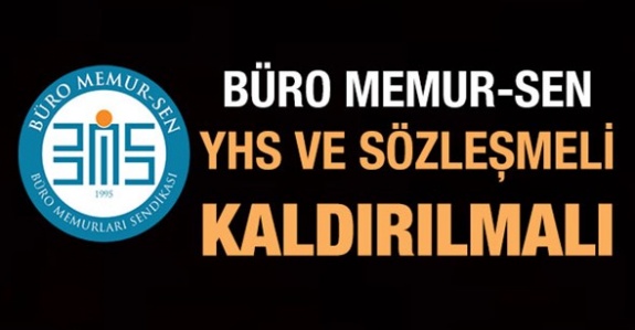 Kamuda yardımcı hizmetler sınıfı ve 4/b sözleşmeli memurluk kaldırılmalı!