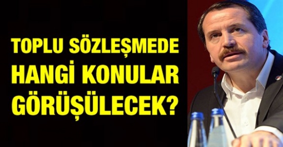 Ali Yalçın'da 5. dönem toplu sözleşmede sözleşmeli memur ve 3600 ek gösterge mesajı