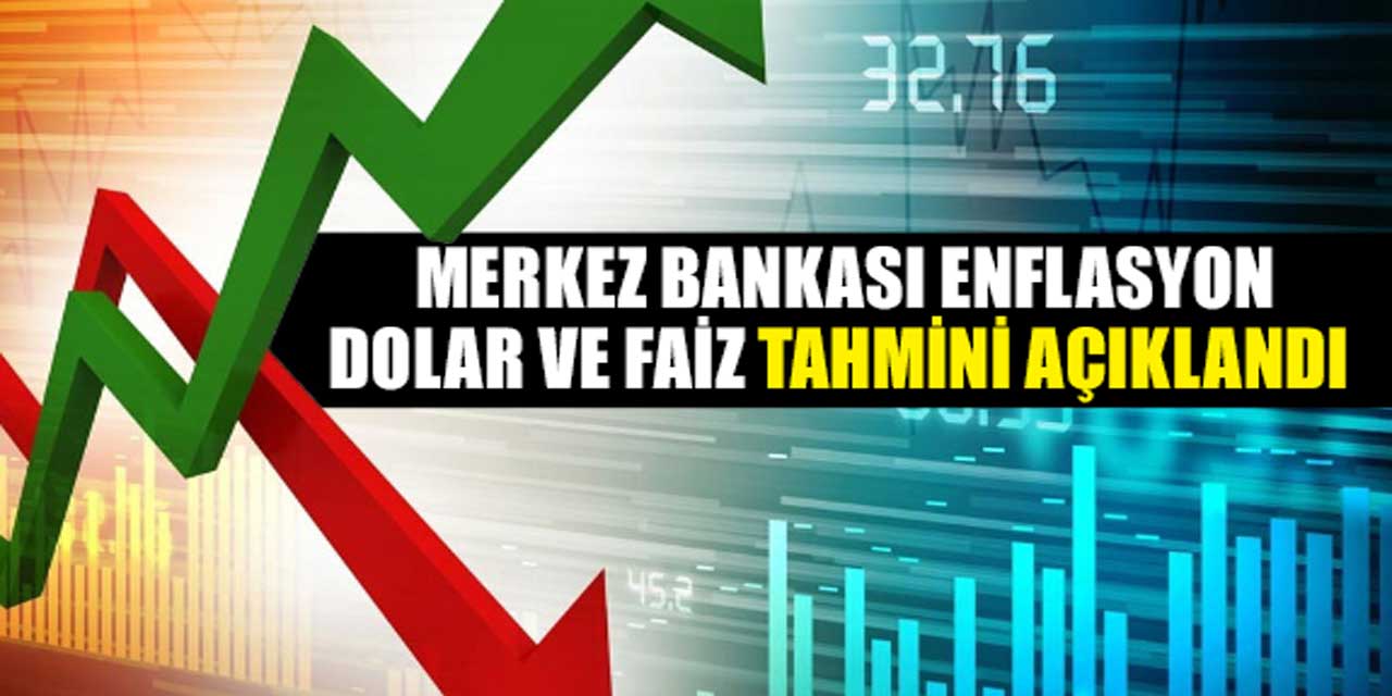 Merkez Bankası 2024 Yılı Sonu Dolar, Faiz ve Enflasyon Tahminlerini Açıkladı