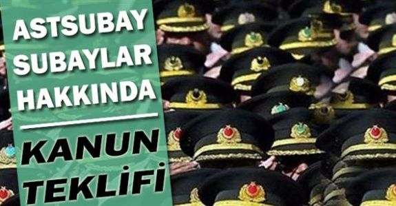 Subay ve Astsubayları İlgilendiren 2 Kanun Teklifi TBMM'de