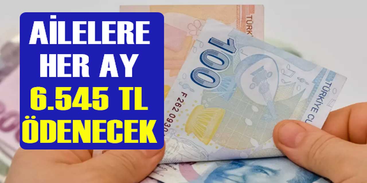 Çocuğu Okula Giden Ailelere Büyük Müjde: Her Ay 6.545 TL Destek