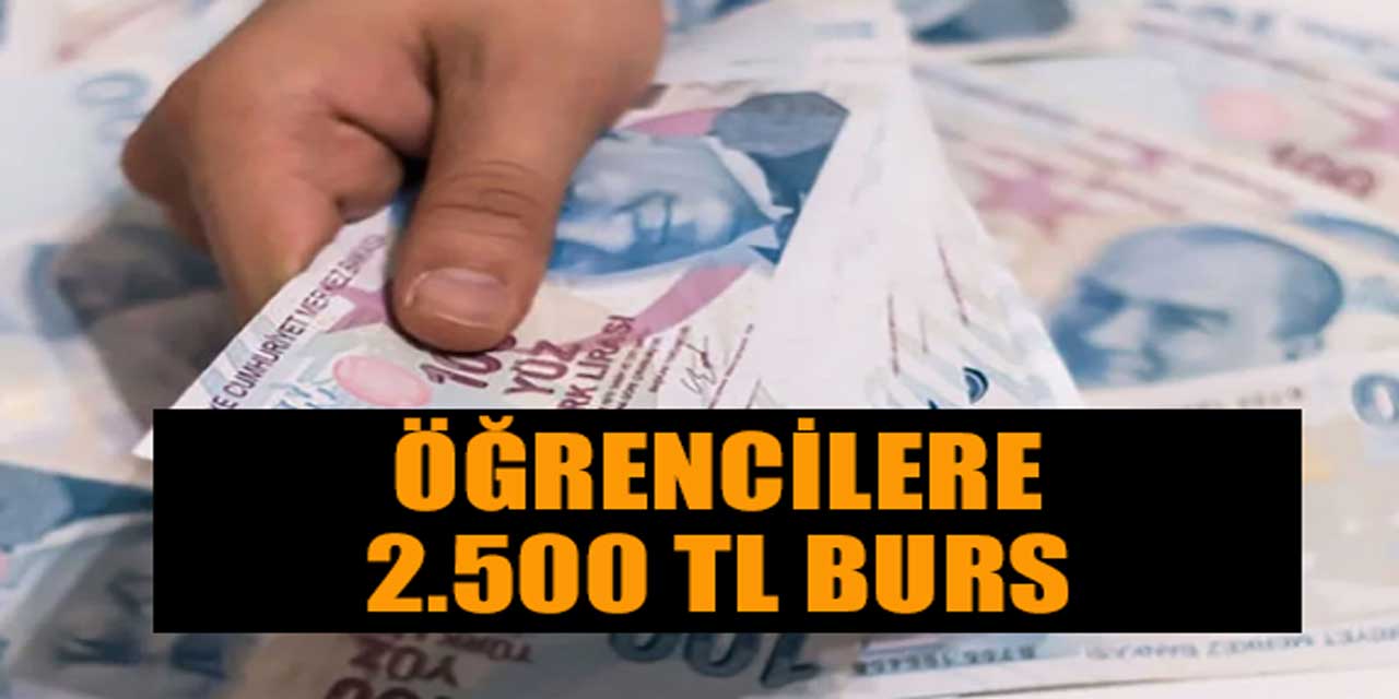 Öğrencilere 2.500 TL Burs ve Ücretsiz Servis İmkanı