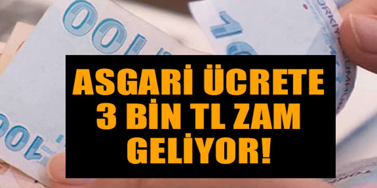 SGK Uzmanı Açıkladı: Asgari Ücrete 3 Bin TL Zam Geliyor