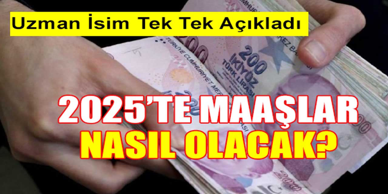 2025’te Maaşlar Nasıl Olacak? Aziz Çelik Memur, Emekli, Asgari Ücretli Tek Tek Açıkladı