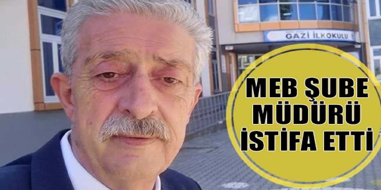 Şube Müdürü İstifa Etti, Okul Müdürü Olarak Göreve Başladı