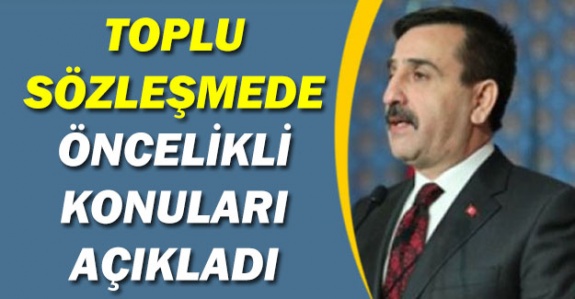 Kamu-Sen Toplu Sözleşmede Öncelikli Konuları Açıkladı