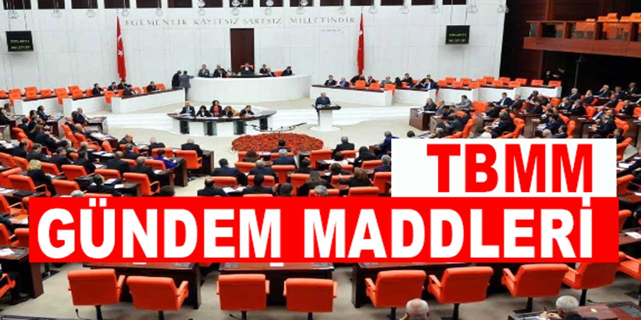 TBMM’de Kritik Hafta: 8 Ekim 2024 Gündem Maddeleri