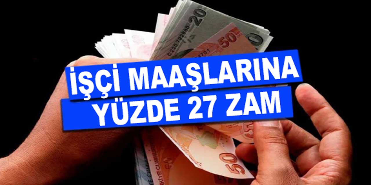 Toplu sözleşmede imzalar atıldı: En düşük işçi maaşı 45 bin 814 TL oldu!