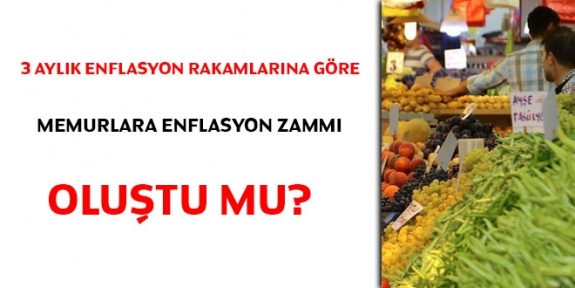 Eylül enflasyonuna göre memur 2020'de ne kadar ilave zam alacak?