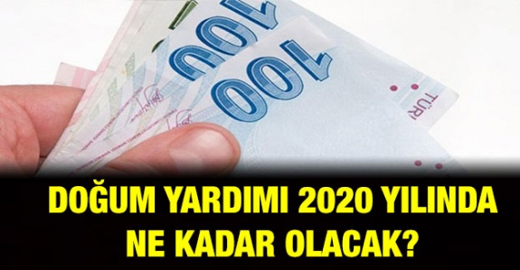 İşte 2020 yılı doğum yardımı miktarı ve başvuru dilekçesi