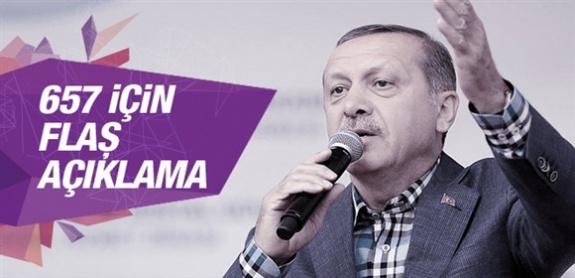 Cumhurbaşkanın'dan Devlet Memurları Kanunu Açıklaması! 657 Tepeden Tırnağa Değişmeli